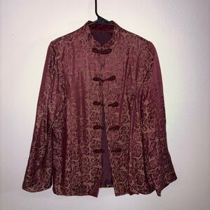 Vintage Tang Style Rose Jacket